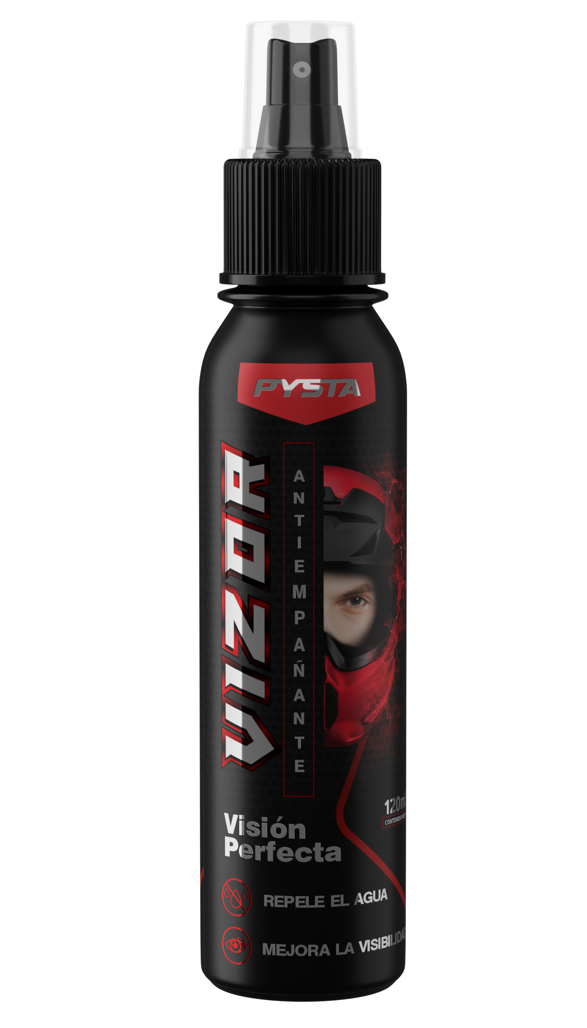 PYSTA Vizor - Antiempañante para Visores y Vidrios 120ml